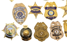 OBSOLETE LAW ENFORCEMENT POLICE DETECTIVE BADGES