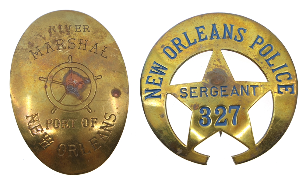 NEW ORLEANS OBSOLETE LAW ENFORCEMENT BADGES 
