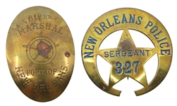 NEW ORLEANS OBSOLETE LAW ENFORCEMENT BADGES 
