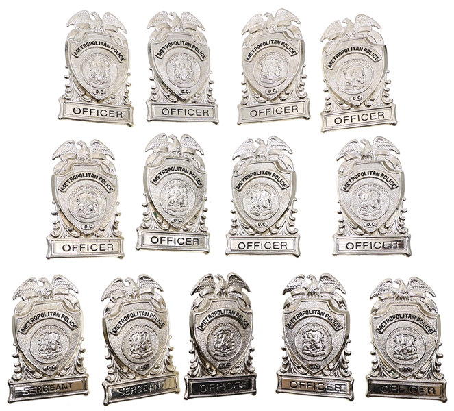 OBSOLETE DC METROPOLITAN LAW ENFORCEMENT BADGES