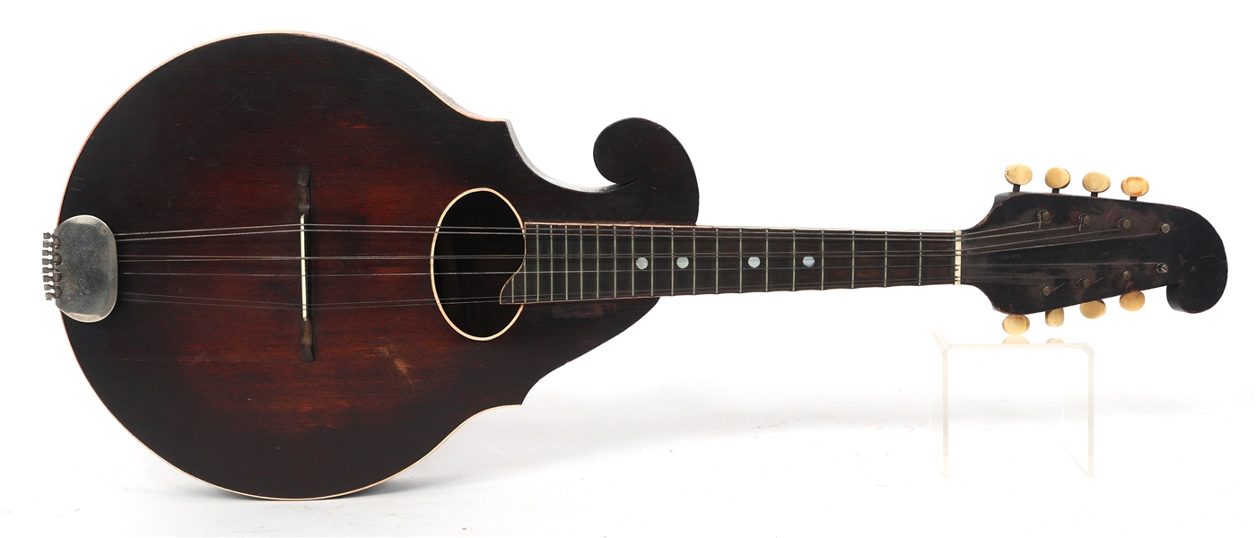 1930s REGAL BRAND FLATBACK REVERSE SCROLL MANDOLIN