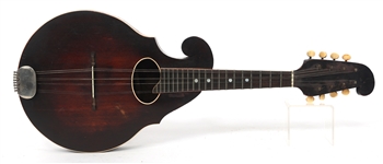 1930s REGAL BRAND FLATBACK REVERSE SCROLL MANDOLIN