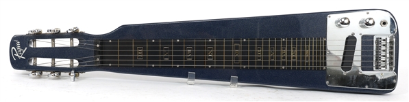 ROGUE RLS-1 LAP STEEL ELECTRIC GUITAR IN METALLIC BLUE