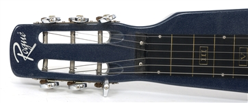 ROGUE RLS-1 LAP STEEL ELECTRIC GUITAR IN METALLIC BLUE