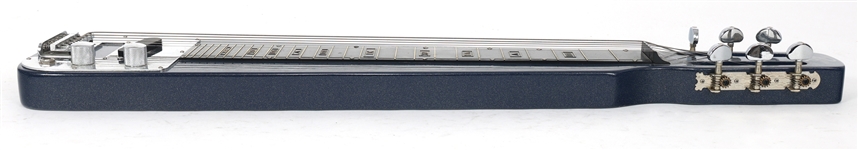 ROGUE RLS-1 LAP STEEL ELECTRIC GUITAR IN METALLIC BLUE