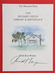 RICHARD NIXON IN THE ARENA MEMOIR SIGNED BOOK