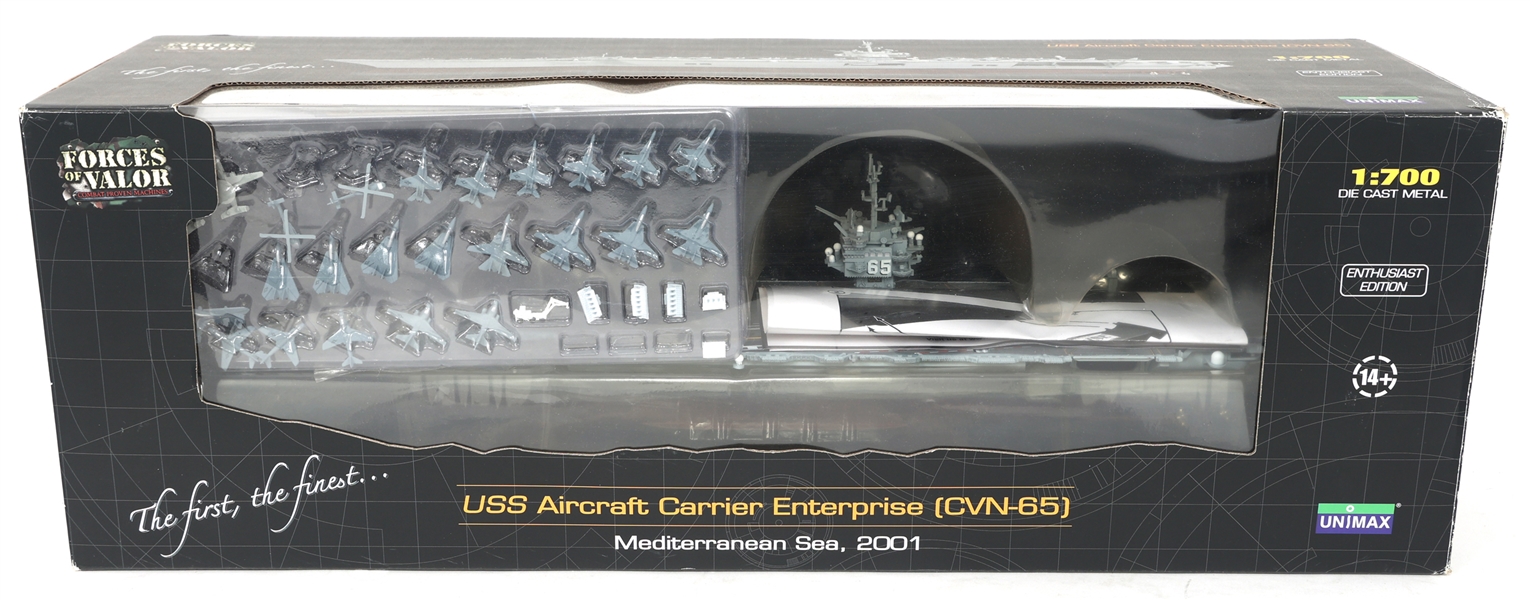 FORCES OF VALOR USS ENTERPRISE 1:700 DIE CAST MODEL 