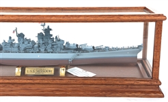 FRANKLIN MINT USS MISSOURI BB-63 BATTLESHIP MODEL 1:550