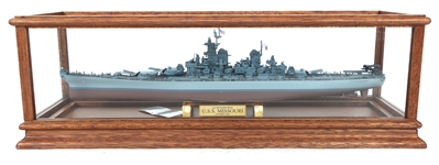 FRANKLIN MINT USS MISSOURI BB-63 BATTLESHIP MODEL 1:550