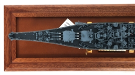FRANKLIN MINT USS MISSOURI BB-63 BATTLESHIP MODEL 1:550