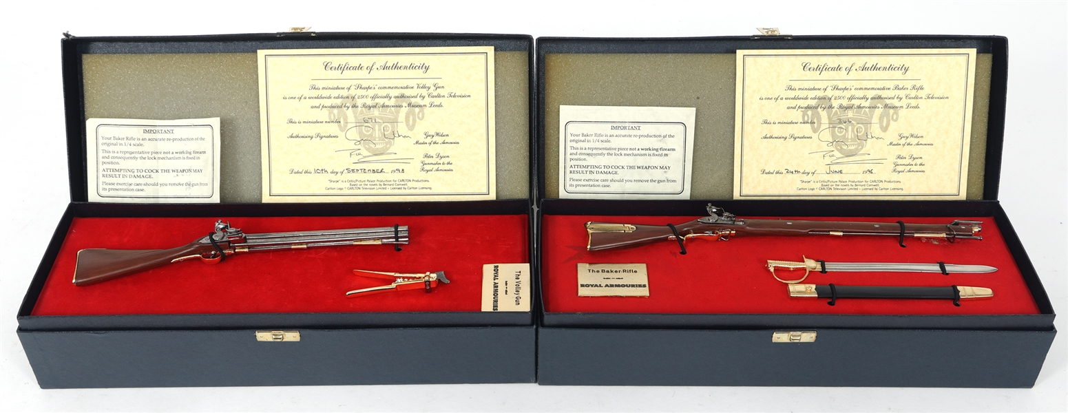 ROYAL ARMOURIES MUSEUM COMMEM. MINIATURE RIFLES 