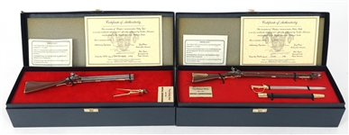 ROYAL ARMOURIES MUSEUM COMMEM. MINIATURE RIFLES 