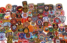 FIRE DEPARTMENT RESCUE EMERGENCY PATCHES