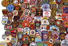 FIRE DEPARTMENT RESCUE EMERGENCY PATCHES