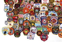 FIRE DEPARTMENT RESCUE EMERGENCY PATCHES