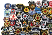 CANADIAN FIRE DEPARTMENT EMERGENCY PATCHES