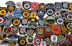 CANADIAN FIRE DEPARTMENT EMERGENCY PATCHES