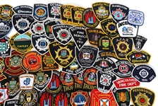 CANADIAN FIRE DEPARTMENT EMERGENCY PATCHES