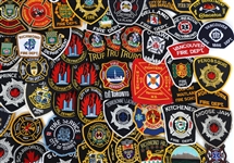 CANADIAN FIRE DEPARTMENT EMERGENCY PATCHES