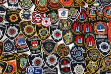 CANADIAN FIRE DEPARTMENT EMERGENCY PATCHES
