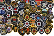 CANADIAN FIRE DEPARTMENT EMERGENCY PATCHES