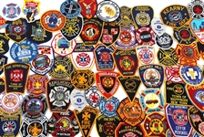 FIRE DEPARTMENT & EMERGENCY PATCHES - NY, NJ, & PA