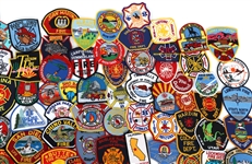 FIRE DEPARTMENT & EMERGENCY PATCHES 