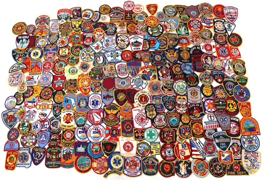 Lot Detail - FIRE DEPARTMENT EMS & RESCUE PATCHES - AL, GA, & FL