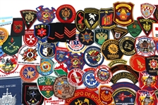 INT'L FIRE DEPARTMENT PATCHES EUROPE ASIA AFRICA & MORE
