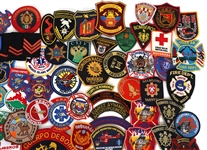 INT'L FIRE DEPARTMENT PATCHES EUROPE ASIA AFRICA & MORE