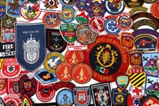INT'L FIRE DEPARTMENT PATCHES EUROPE ASIA AFRICA & MORE
