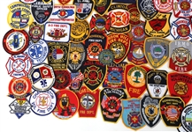 FIRE DEPARTMENT & EMERGENCY PATCHES SC, KY, TN, MI, NC