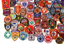 FIRE DEPARTMENT & EMERGENCY PATCHES TN, MI, NC, SC, KY