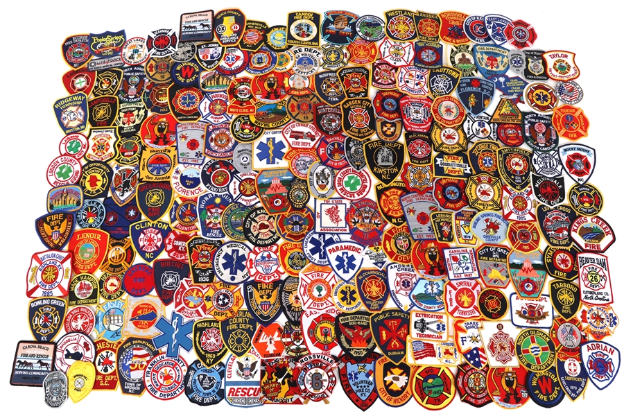 FIRE DEPARTMENT & EMERGENCY PATCHES MI, NC, SC, KY, TN