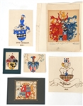 FAMILY CREST HERALDIC ART PAINTINGS
