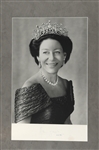 1989 PRINCESS MARGARET SIGNED PHOTOGRAPH