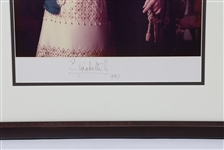 1987 QUEEN ELIZABETH II & PRINCE PHILIP SIGNED PHOTO