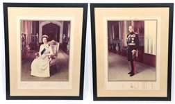 1979 QUEEN ELIZABETH II & PRINCE PHILIP SIGNED PHOTOS