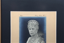 QUEEN CONSORT MARY OF TECK SIGNED PHOTOGRAPH
