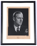 PRINCE PHILIP ROYAL PORTRAIT BY BARON SIGNED PHOTO