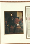 1820-1830 GEORGE IV SIGNED ROYAL DECREE & PRINT