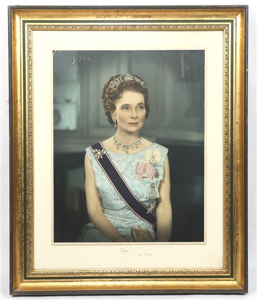 1973 PRINCESS ALICE DUCHESS OF GLOUCESTER SIGNED PHOTO