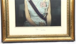 1973 PRINCESS ALICE DUCHESS OF GLOUCESTER SIGNED PHOTO