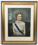 1973 PRINCESS ALICE DUCHESS OF GLOUCESTER SIGNED PHOTO