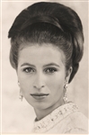 1972 ROYAL PRINCESS ANNE SIGNED PHOTOGRAPH