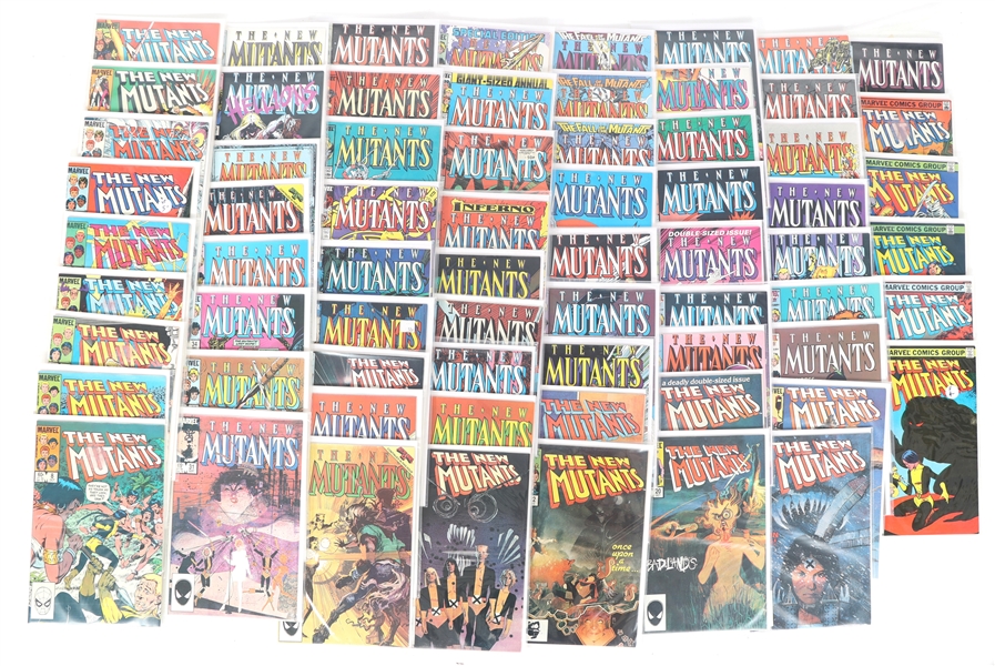 MARVEL THE NEW MUTANT COMIC BOOKS 