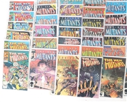 MARVEL THE NEW MUTANT COMIC BOOKS 