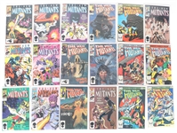 MARVEL THE NEW MUTANT COMIC BOOKS 