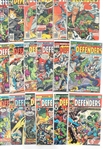 MARVEL THE DEFENDERS COMIC BOOKS 