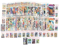 MARVEL COMIC BOOKS & GRADED TRADING CARDS 